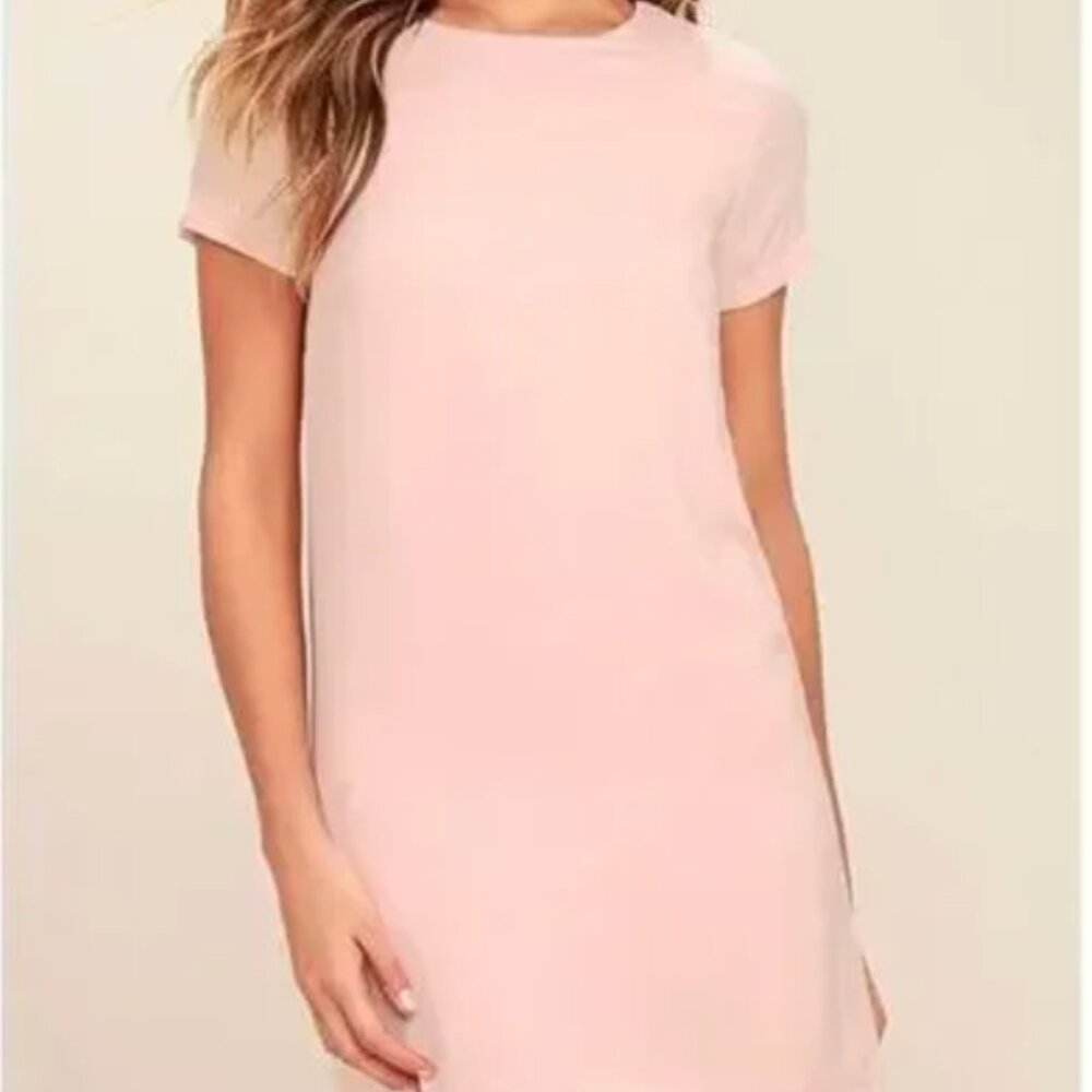 Blush Lulu's shift dress